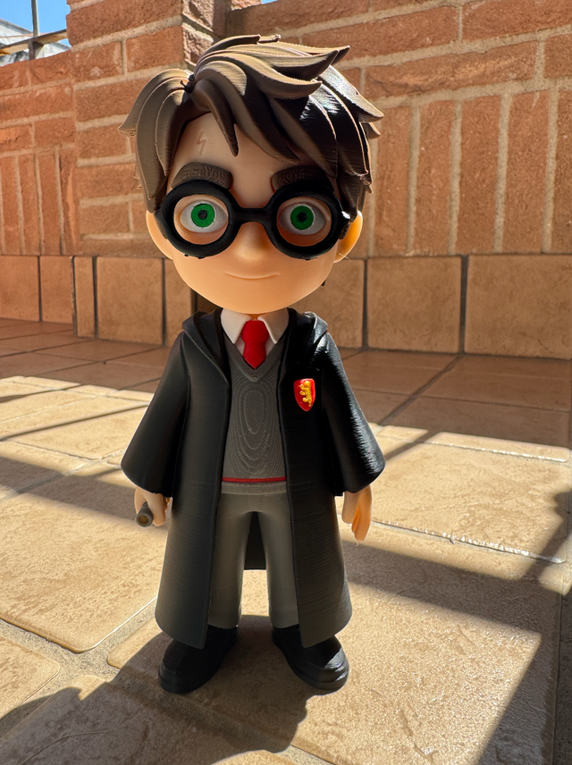 Statuetta Harry Potter stampata in 3D